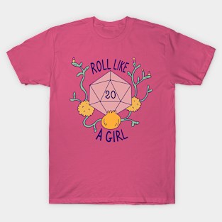 Roll like a Girl T-Shirt